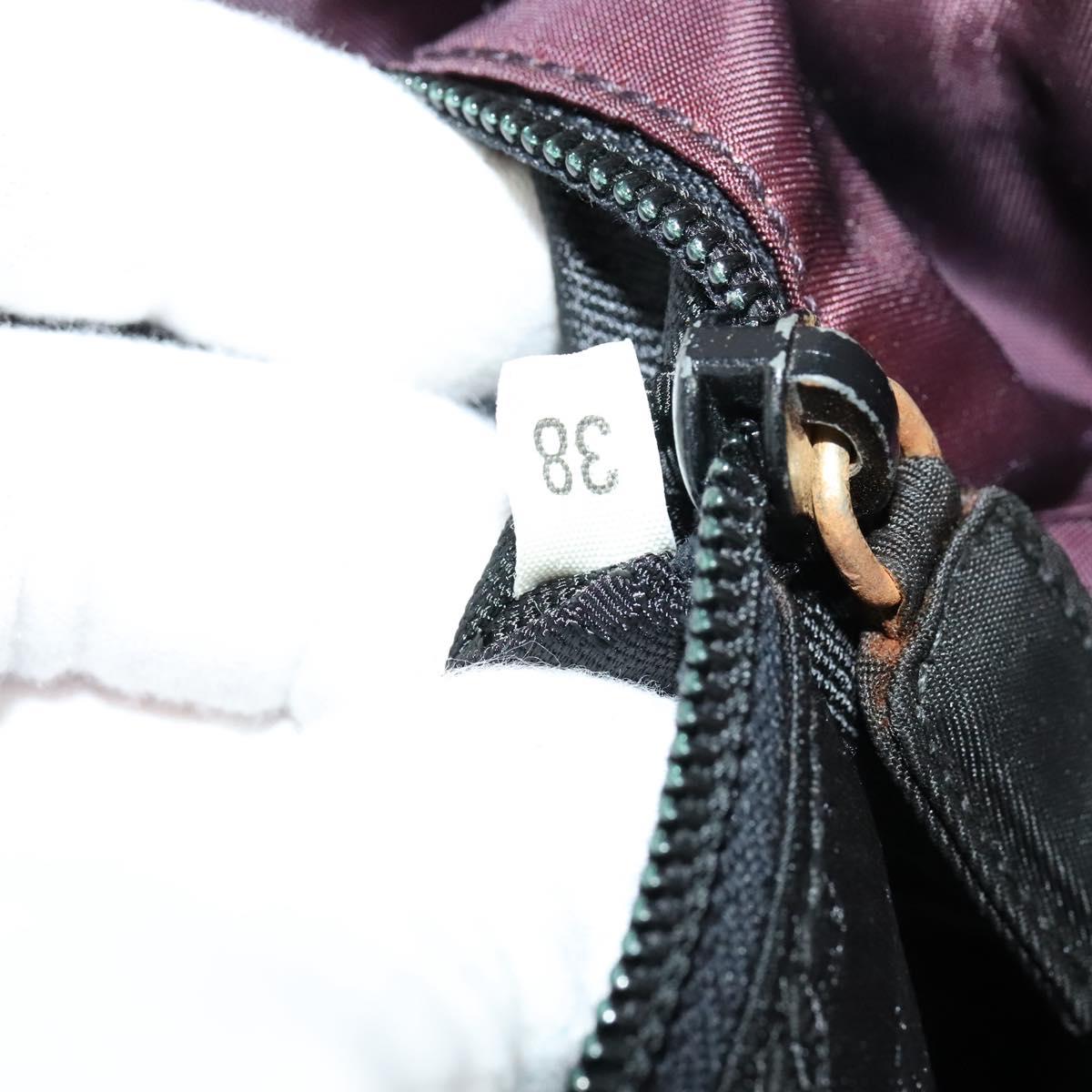 Prada Tessuto Purple Nylon Shoulder Bag (Pre-Owned)