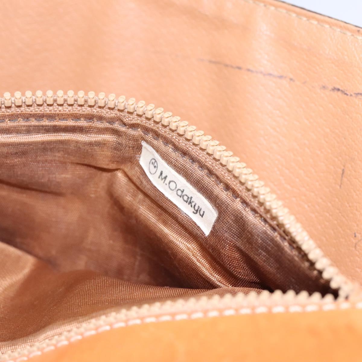 Céline Macadam Brown Canvas Shoulder Bag (Pre-Owned)