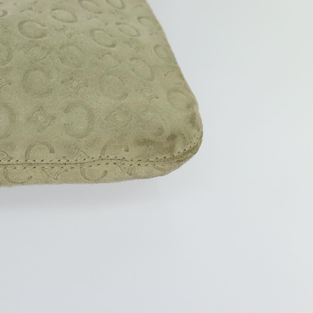 Céline Macadam Grey Canvas Shoulder Bag (Pre-Owned)
