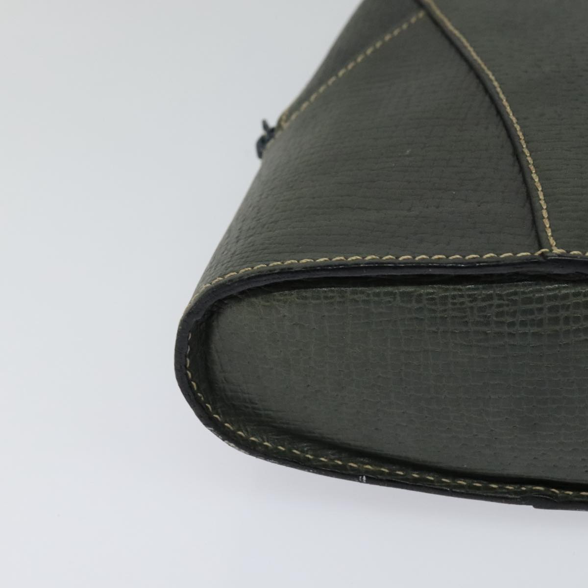 Loewe Khaki Leather Shoulder Bag (Pre-Owned)