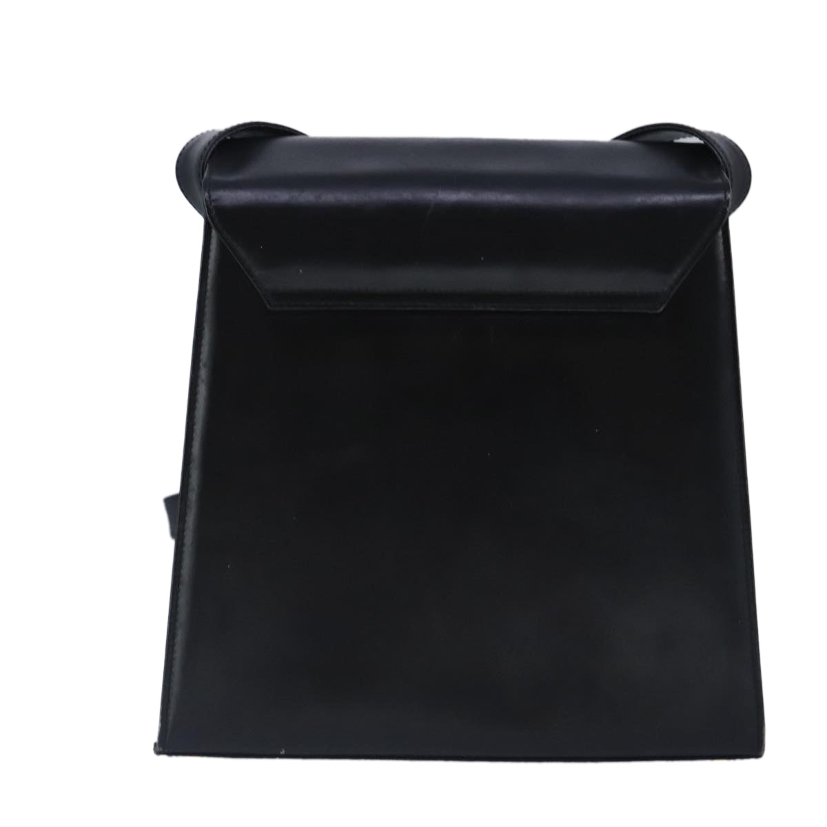 Versace Black Leather Shoulder Bag (Pre-Owned)