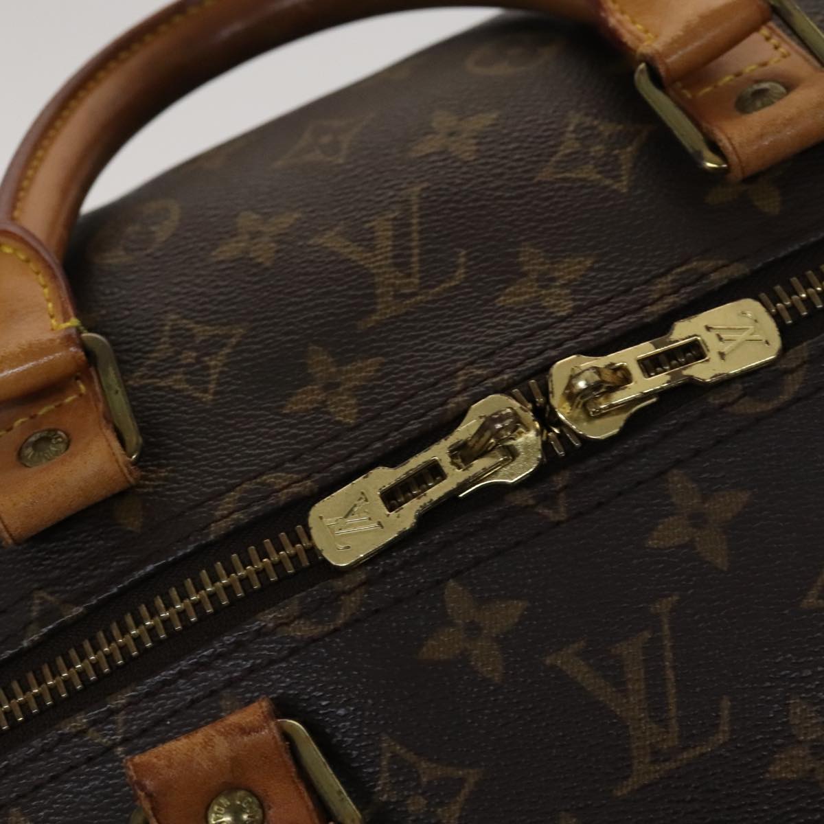 Louis Vuitton Keepall 55 Brown Canvas Travel Bag (Pre-Owned)