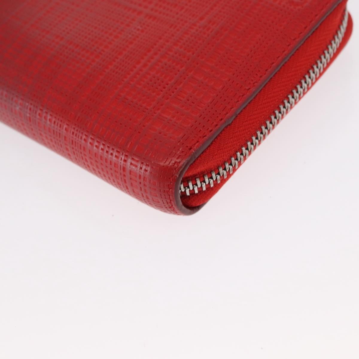 Loewe Anagram Leather Red Leather Wallets Accessory (Pre-Owned)