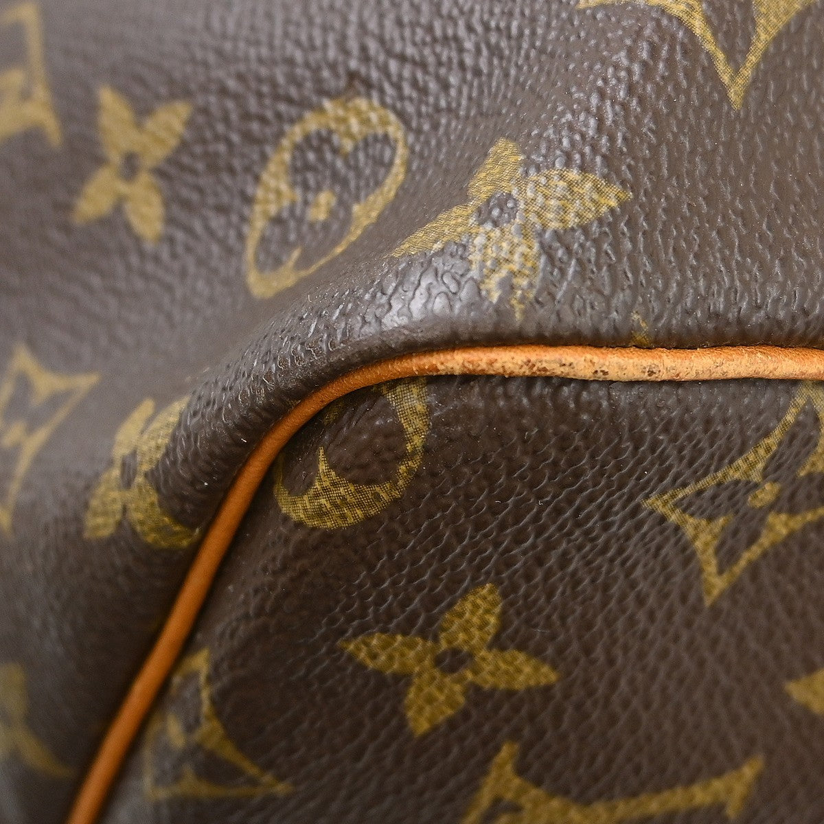 Louis Vuitton Keepall Monogram Canvas Brown Canvas Travel Bag Bag (Pre-Owned)