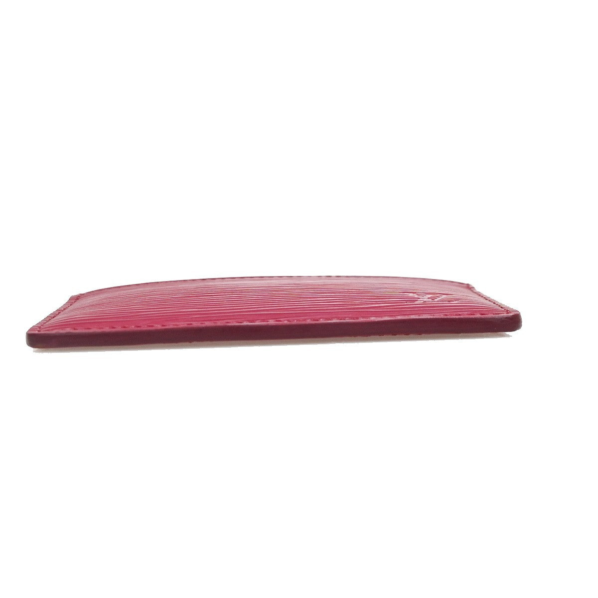 Louis Vuitton Porte Cartes Simple Card Holder Epi Leather Red Leather Card Holders Accessory (Pre-Owned)
