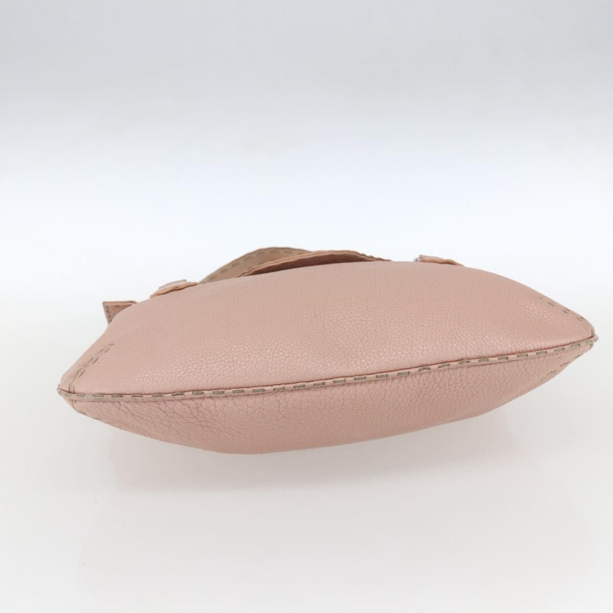Fendi Selleria Tote Leather Pink Leather Tote Bag Bag (Pre-Owned)