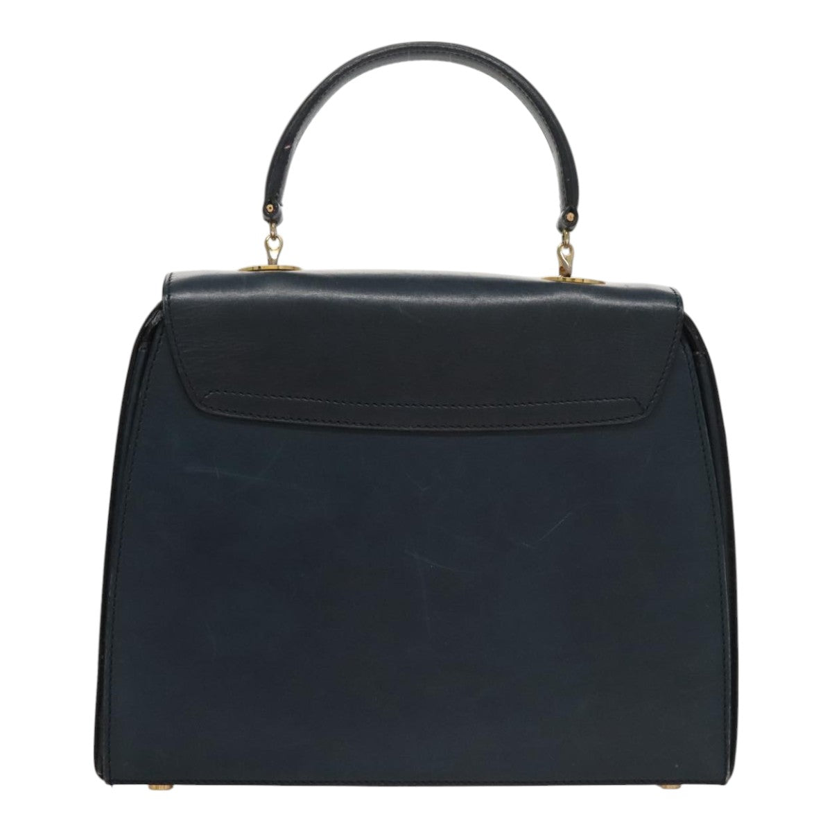 Céline Navy Leather Handbag (Pre-Owned)