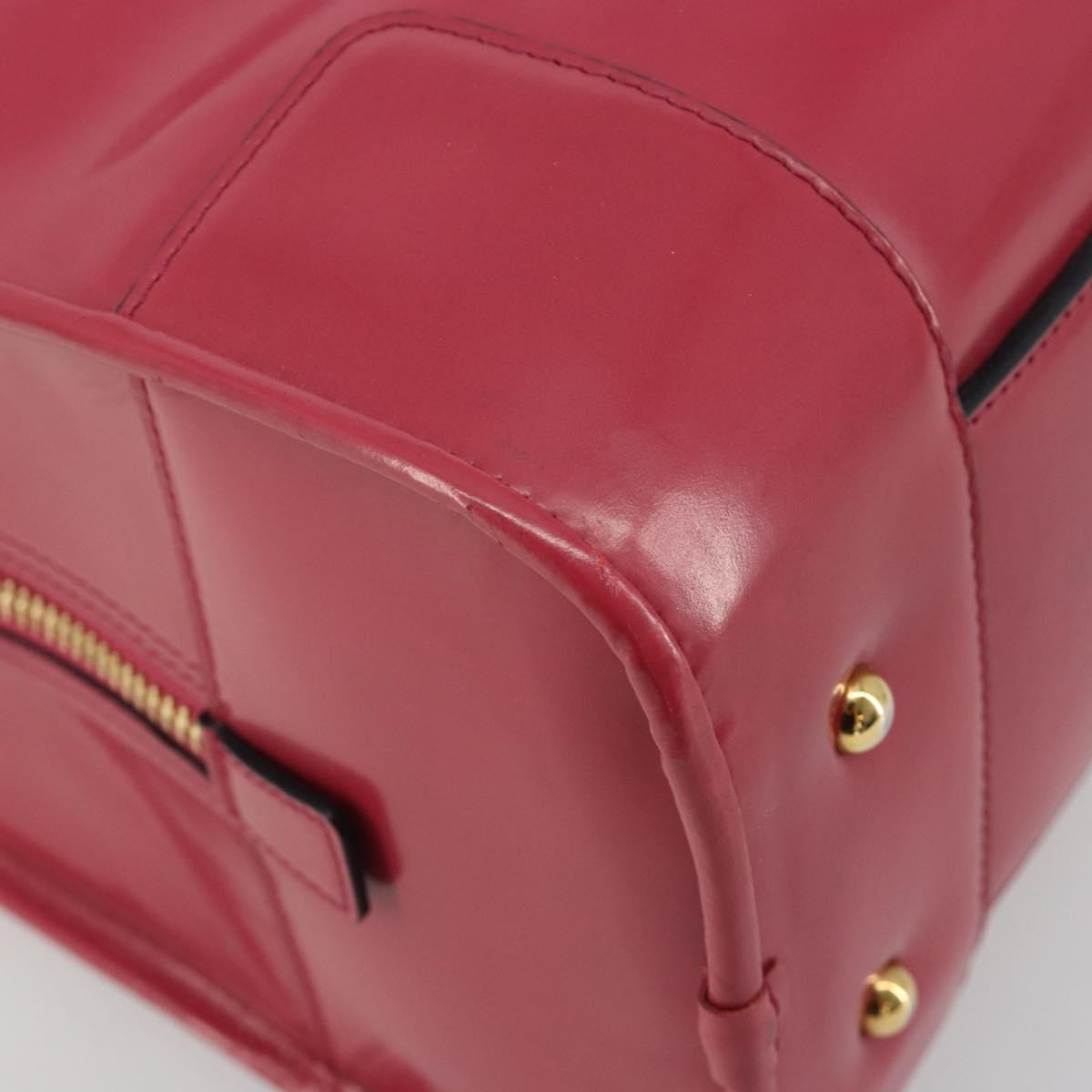 Loewe Amazona Patent Pink Patent_Leather Handbag (Pre-Owned)