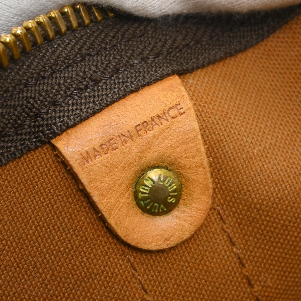 Louis Vuitton Keepall Monogram Canvas Brown Canvas Travel Bag Bag (Pre-Owned)