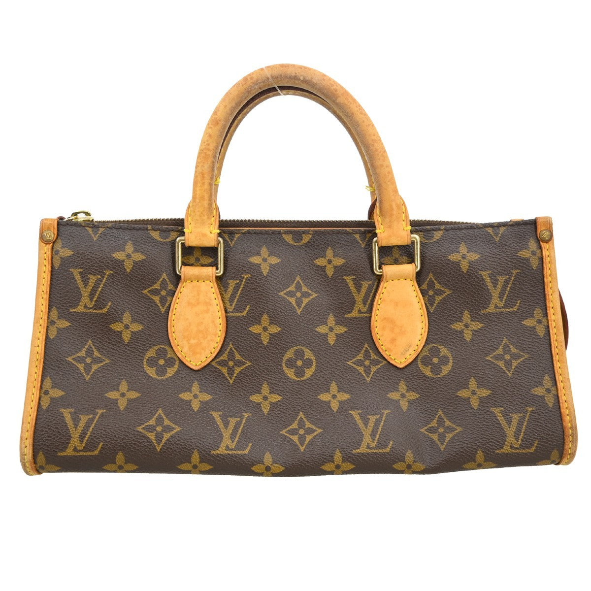 Louis Vuitton Popincourt Handle Monogram Canvas Brown Canvas Handbag (Pre-Owned)