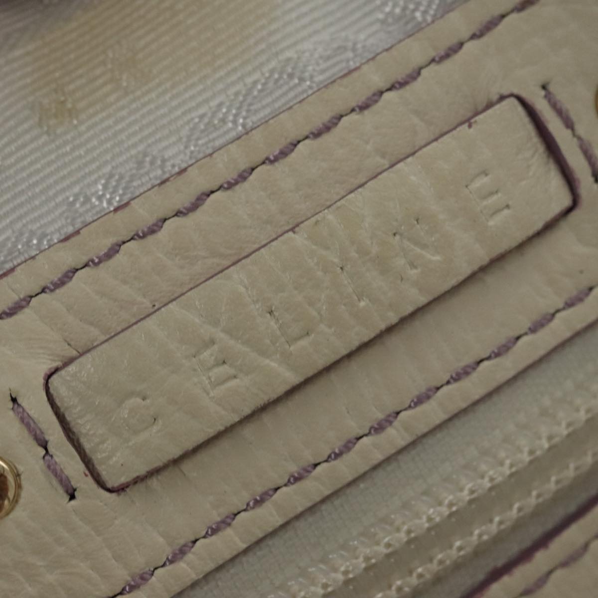 Céline Purple Canvas Tote Bag (Pre-Owned)