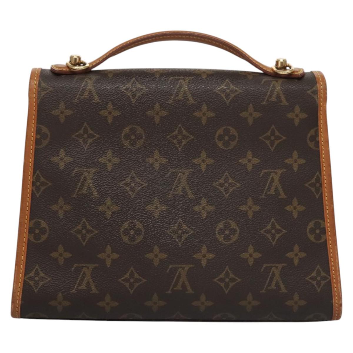 Louis Vuitton Bel Air Brown Canvas Briefcase Bag (Pre-Owned)