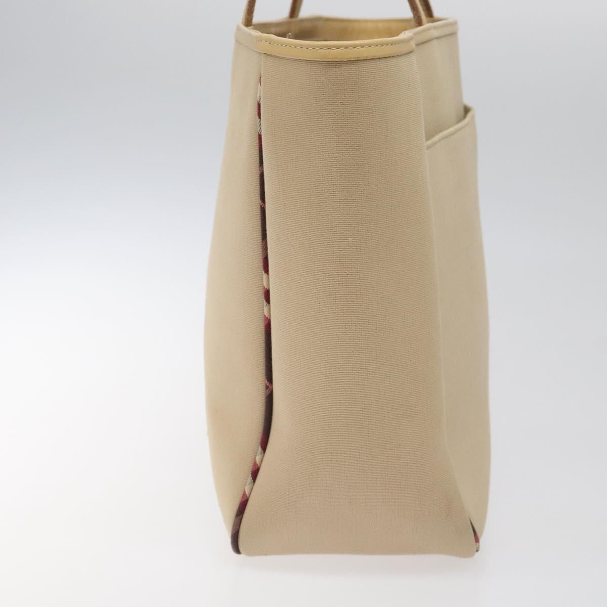 Burberry Blue Label Beige Canvas Tote Bag (Pre-Owned)