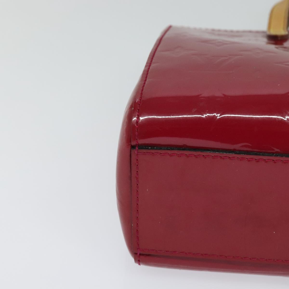 Louis Vuitton Catalina White Patent Leather Handbag (Pre-Owned)