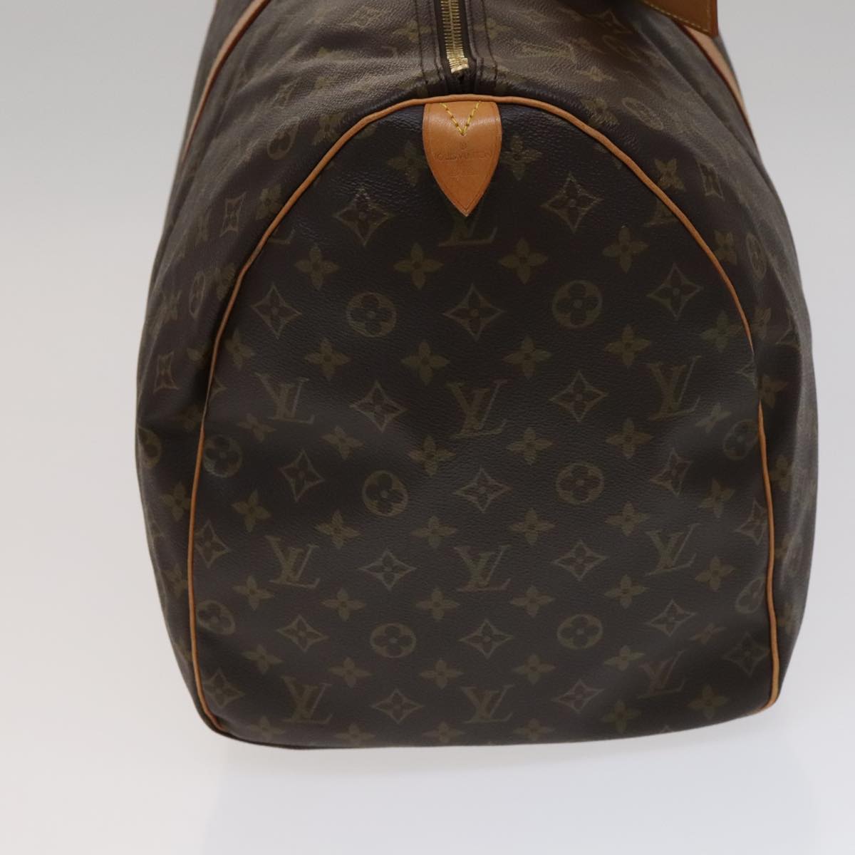 Louis Vuitton Keepall 60 Brown Canvas Travel Bag (Pre-Owned)