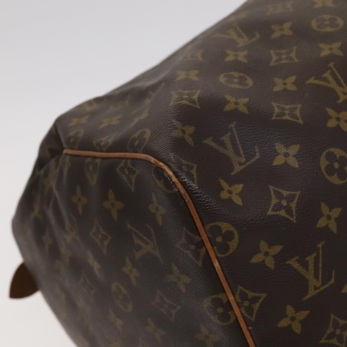 Louis Vuitton Keepall 55 Brown Canvas Travel Bag (Pre-Owned)