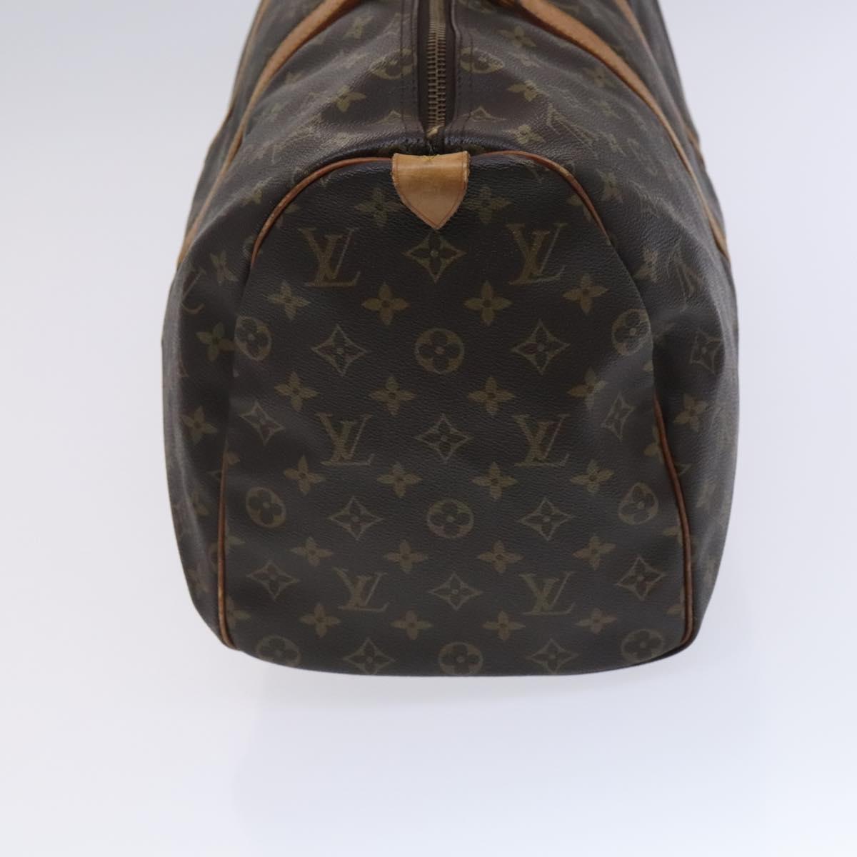 Louis Vuitton Keepall 45 Brown Canvas Travel Bag (Pre-Owned)