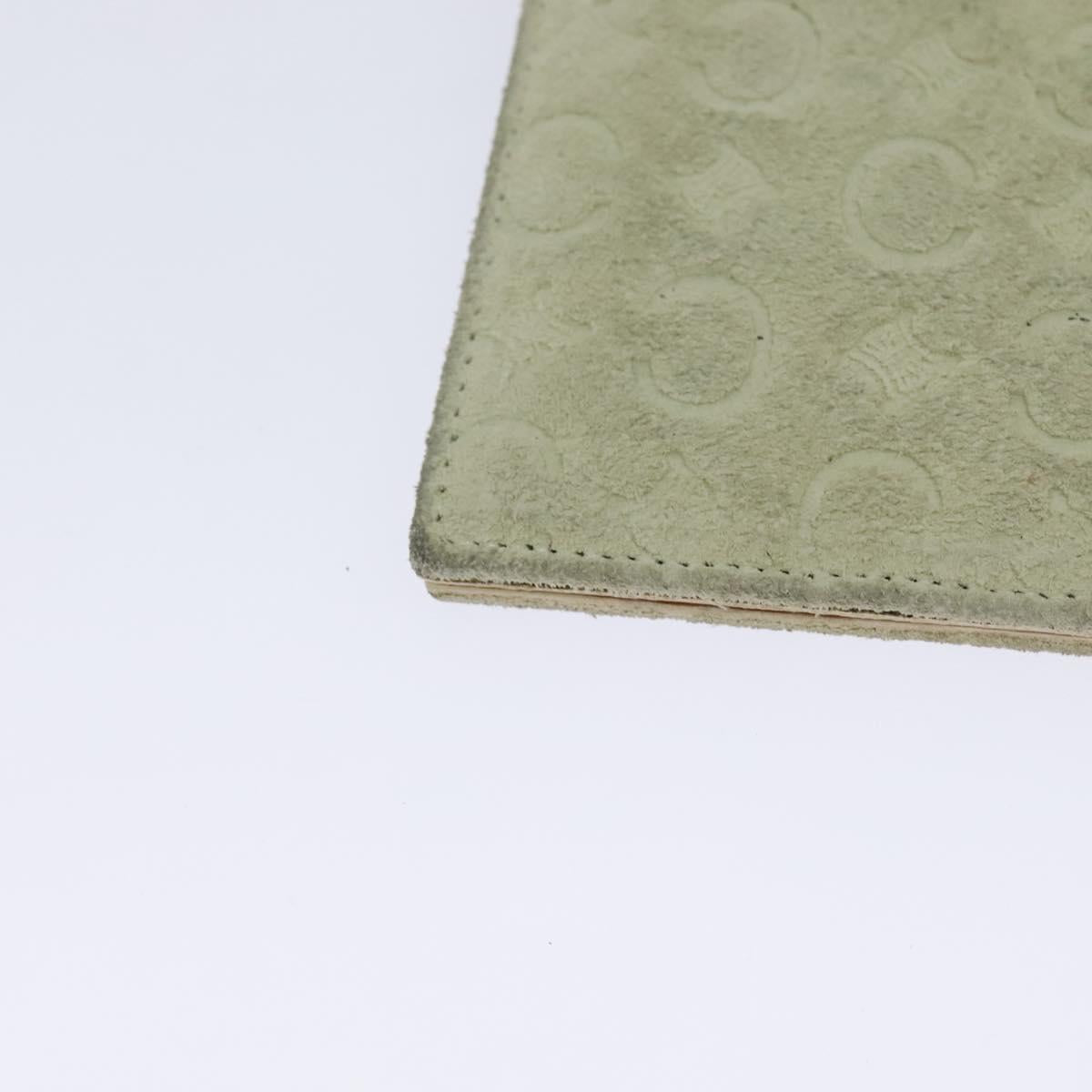 Céline Macadam Grey Suede Wallet (Pre-Owned)