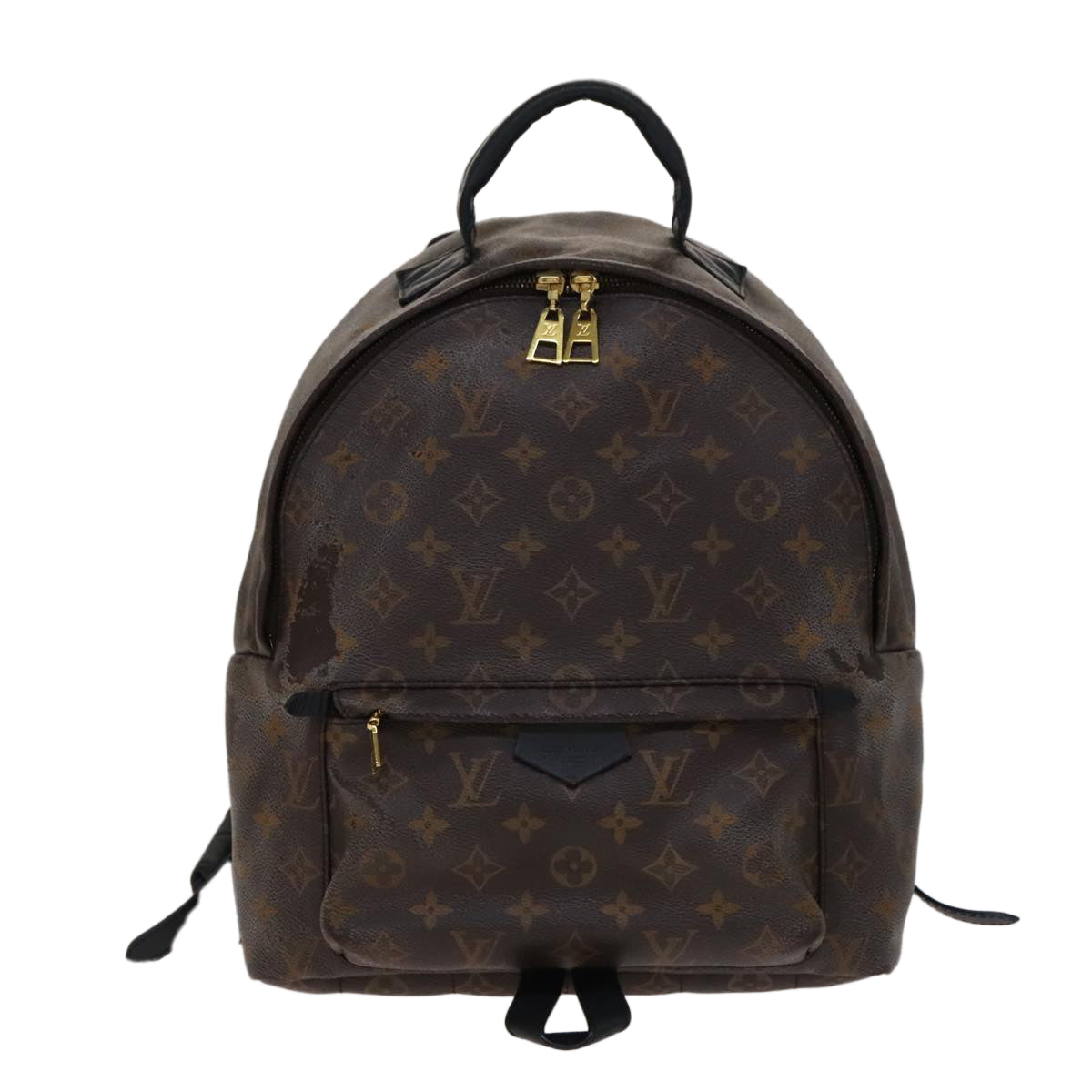 Louis Vuitton Palm Springs Mm Brown Canvas Backpack Bag (Pre-Owned)