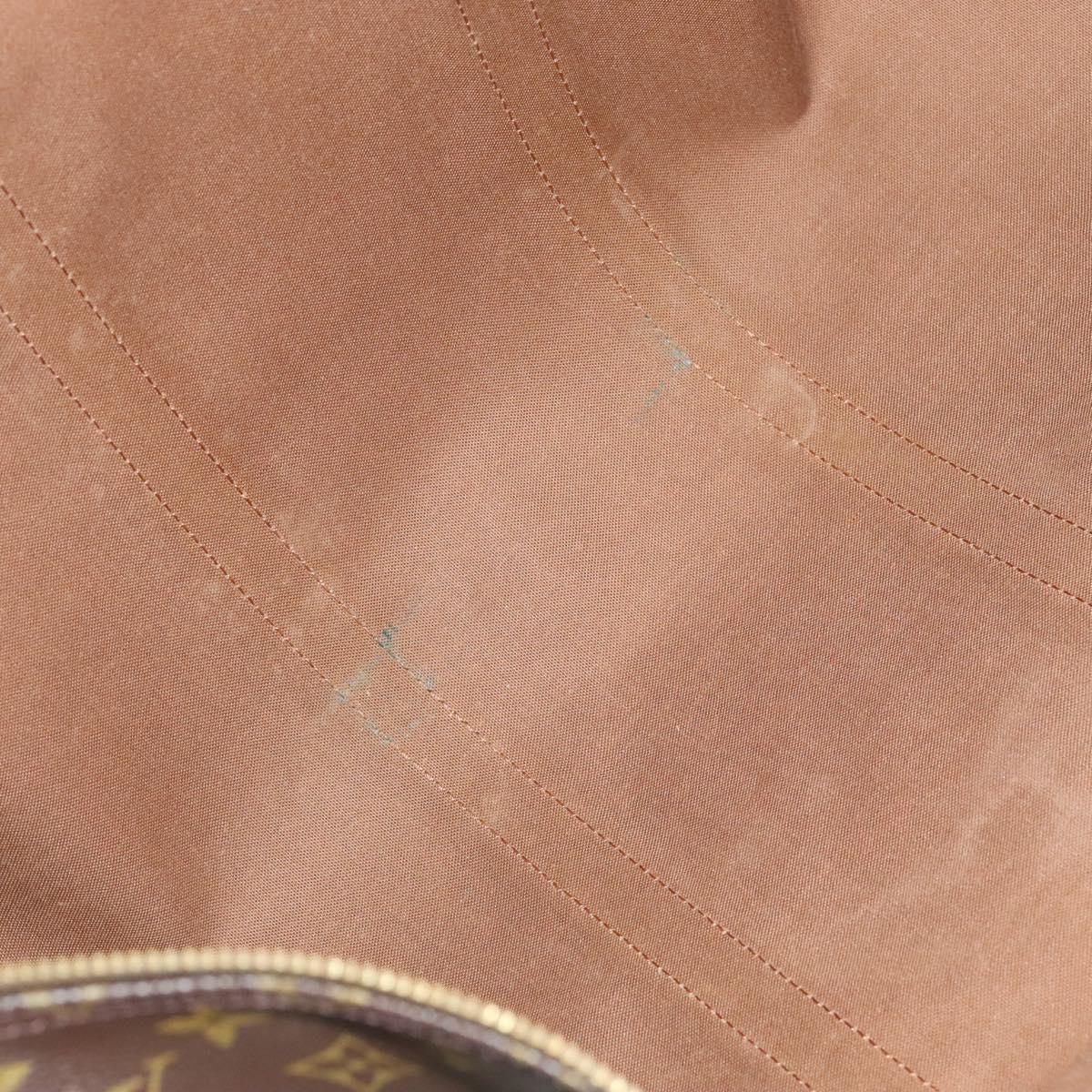 Louis Vuitton Keepall 55 Brown Canvas Travel Bag (Pre-Owned)