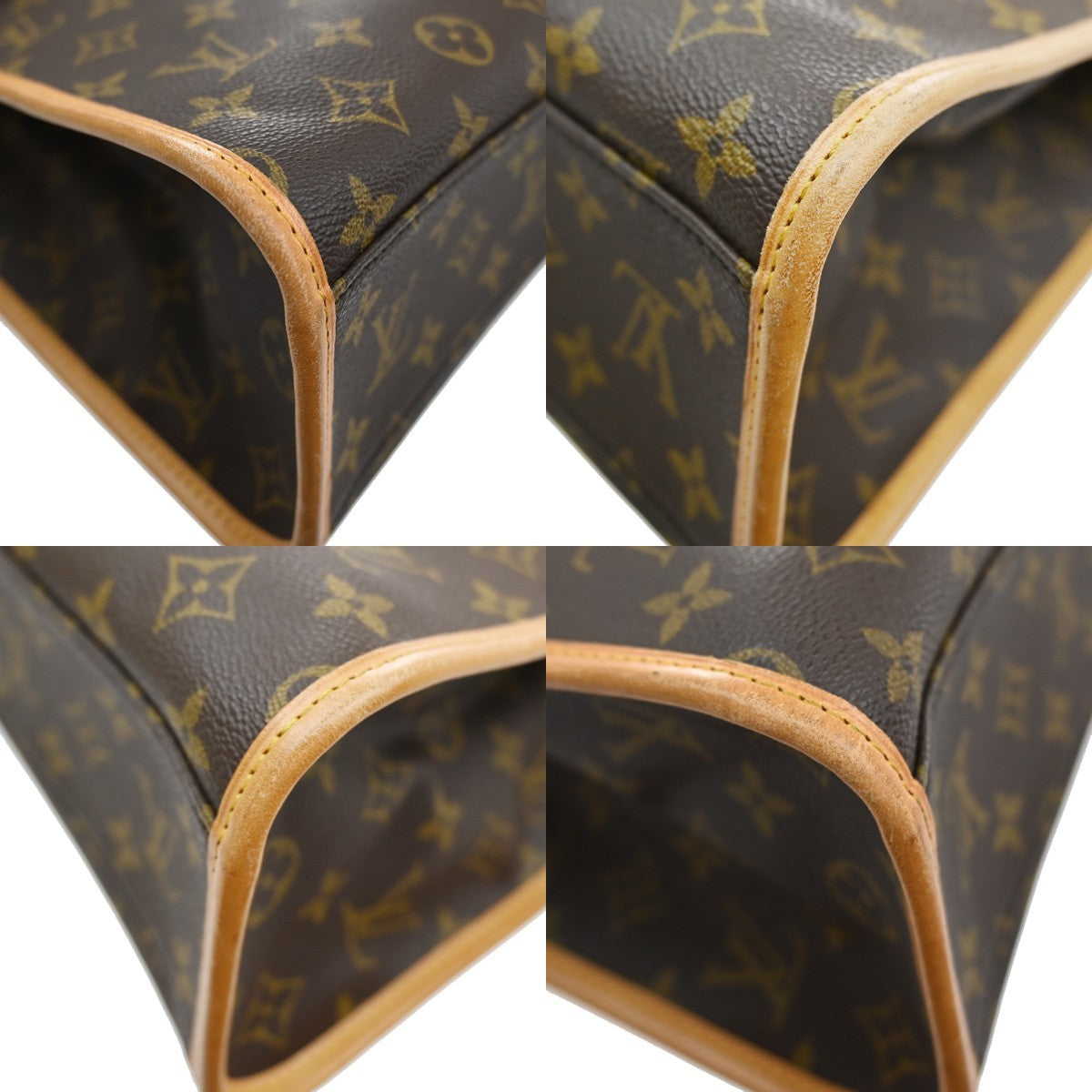 Louis Vuitton Beverly Monogram Canvas Brown Canvas Briefcase Bag (Pre-Owned)