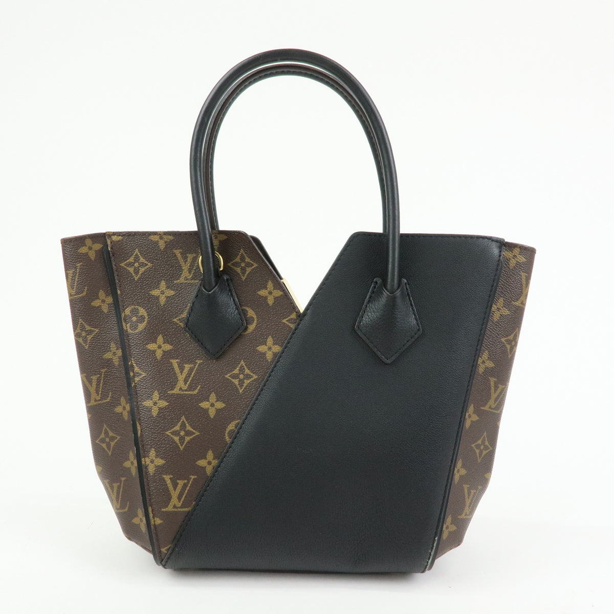 Louis Vuitton Kimono Monogram Canvas And Leather Brown Canvas Handbag (Pre-Owned)