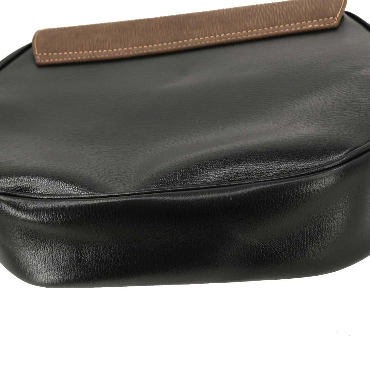 Loewe Velazquez Shoulderbag Leather Brown Leather Shoulder Bag Bag (Pre-Owned)