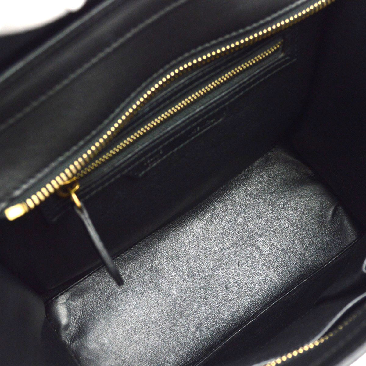 Celine Tricolor Luggage Leather Beige Leather Handbag (Pre-Owned)