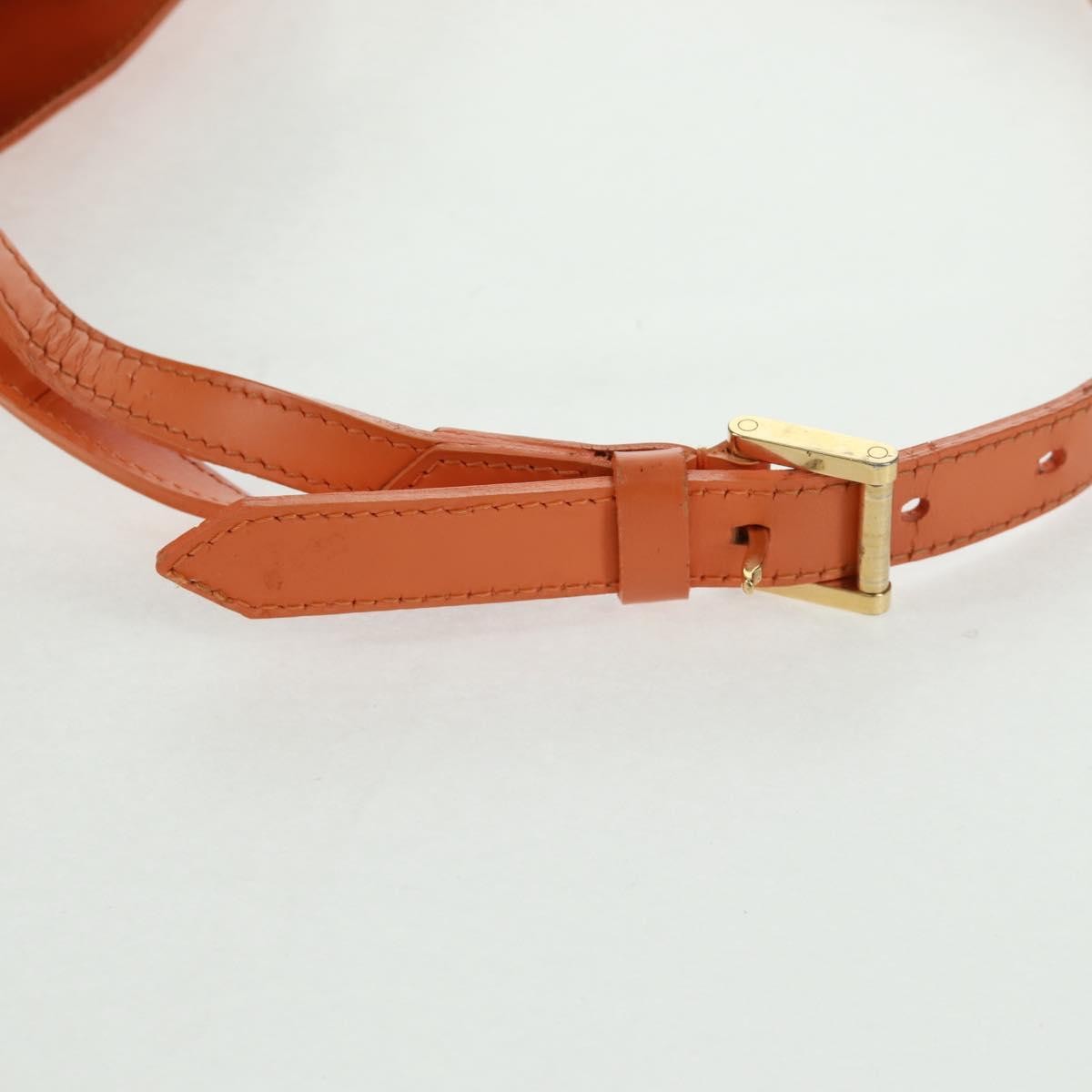 Louis Vuitton Mandara Epi Leather Orange Leather Shoulder Bag Bag (Pre-Owned)