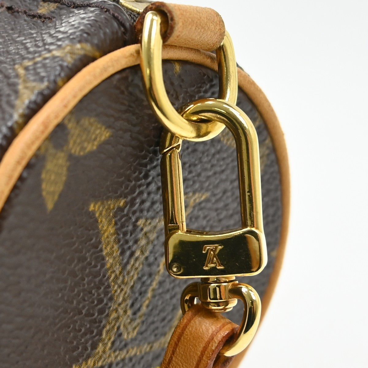 Louis Vuitton Papillon Pochette Monogram Canvas Brown Canvas Clutche & Pouche Bag (Pre-Owned)