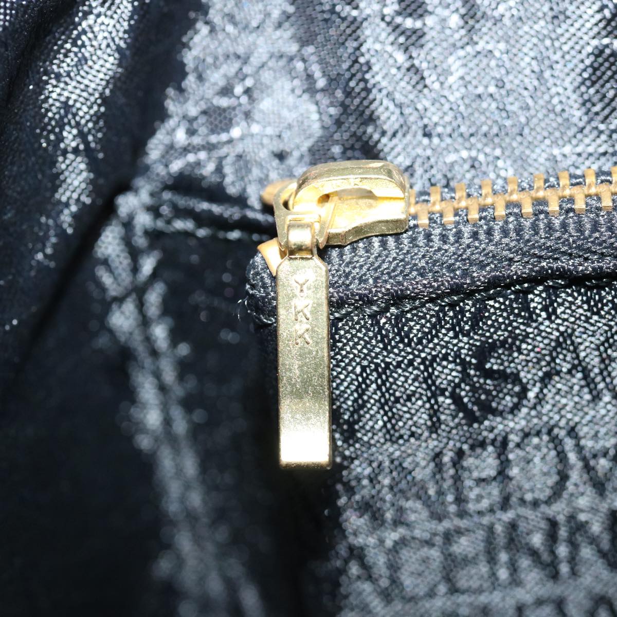 Versace Vanity Black Leather Handbag (Pre-Owned)