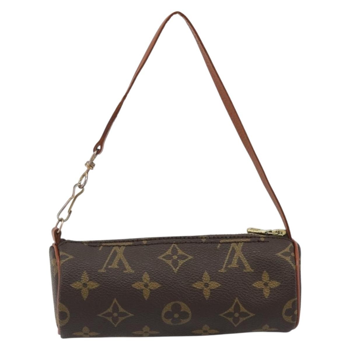 Louis Vuitton Pochette Papillon Monogram Brown Canvas Clutche & Pouche Bag (Pre-Owned)