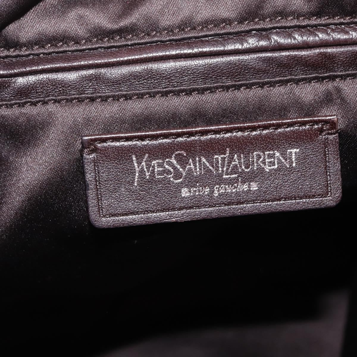 Saint Laurent Kahala Drawstring Canvas Pink Canvas Tote Bag Bag (Pre-Owned)