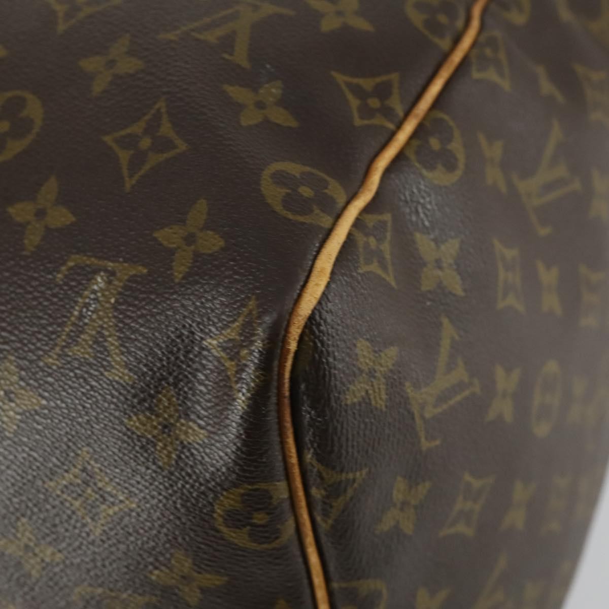 Louis Vuitton Keepall Monogram Canvas Brown Canvas Travel Bag Bag (Pre-Owned)