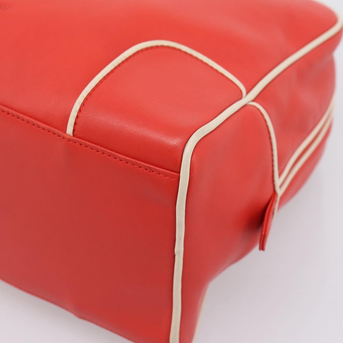Loewe Vintage Leather Red Leather Shoulder Bag Bag (Pre-Owned)