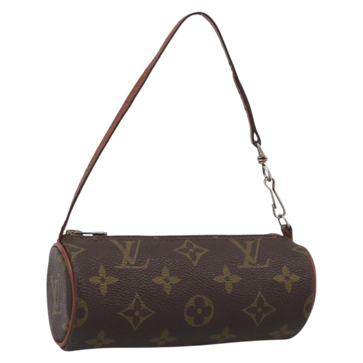 Louis Vuitton Papillon Pochette Monogram Canvas Brown Canvas Clutche & Pouche Bag (Pre-Owned)