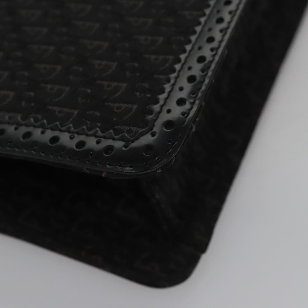 Dior Trotter Black Canvas Shoulder Bag (Pre-Owned)