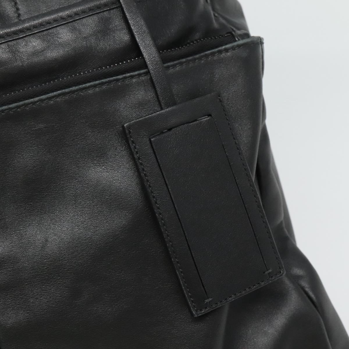 Prada Black Leather Tote Bag (Pre-Owned)
