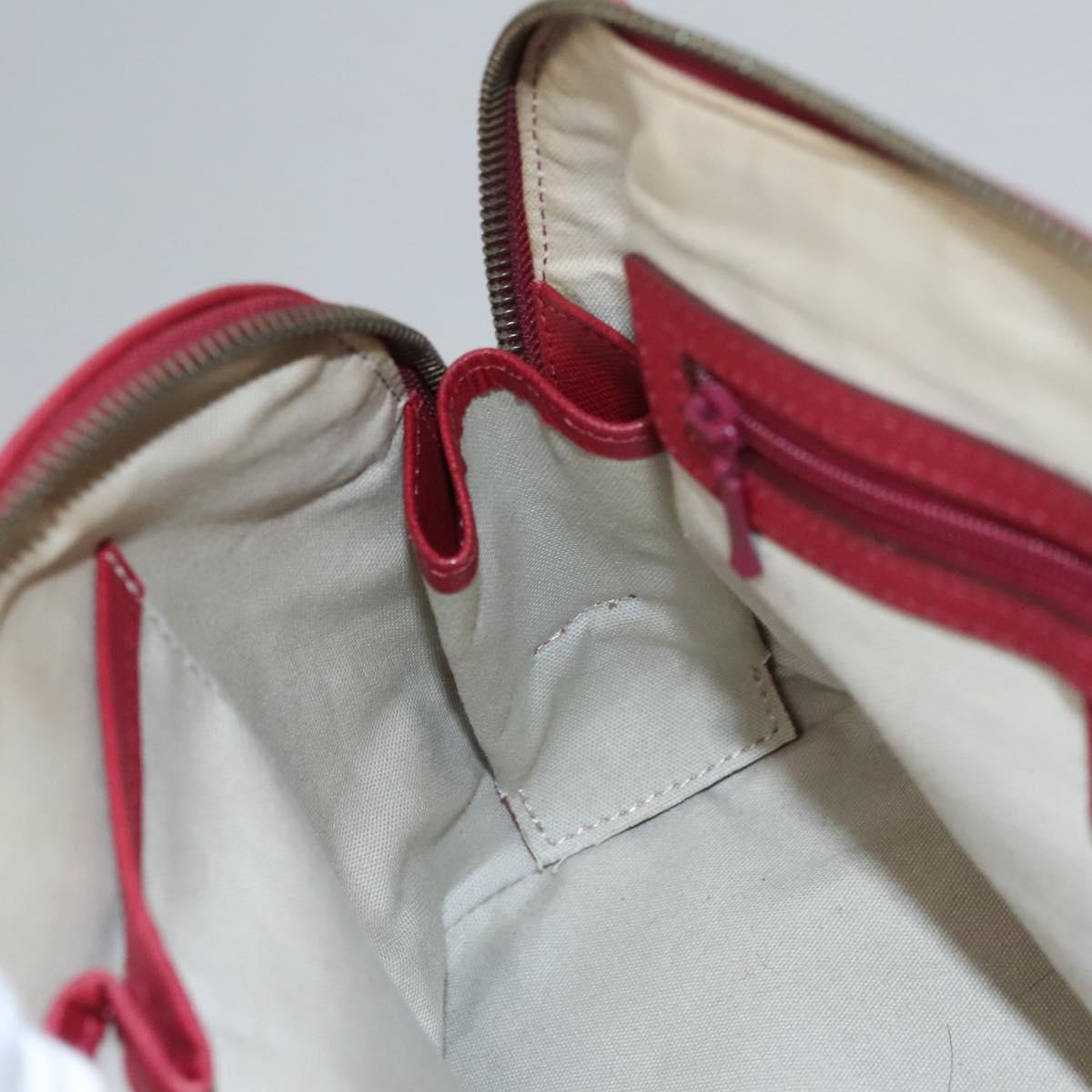 Burberry Nova Check Beige Canvas Handbag (Pre-Owned)