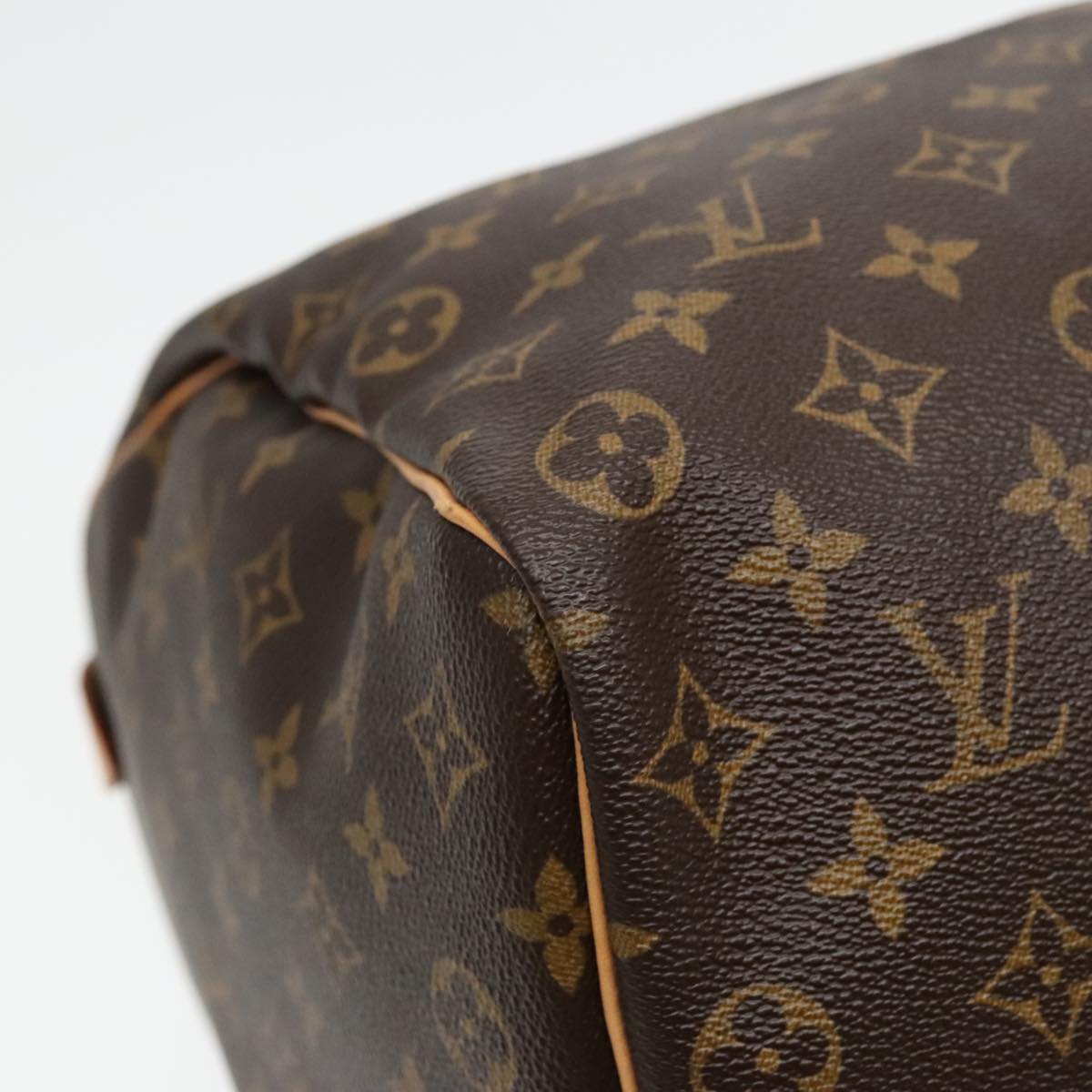 Louis Vuitton Keepall 50 Brown Canvas Travel Bag (Pre-Owned)