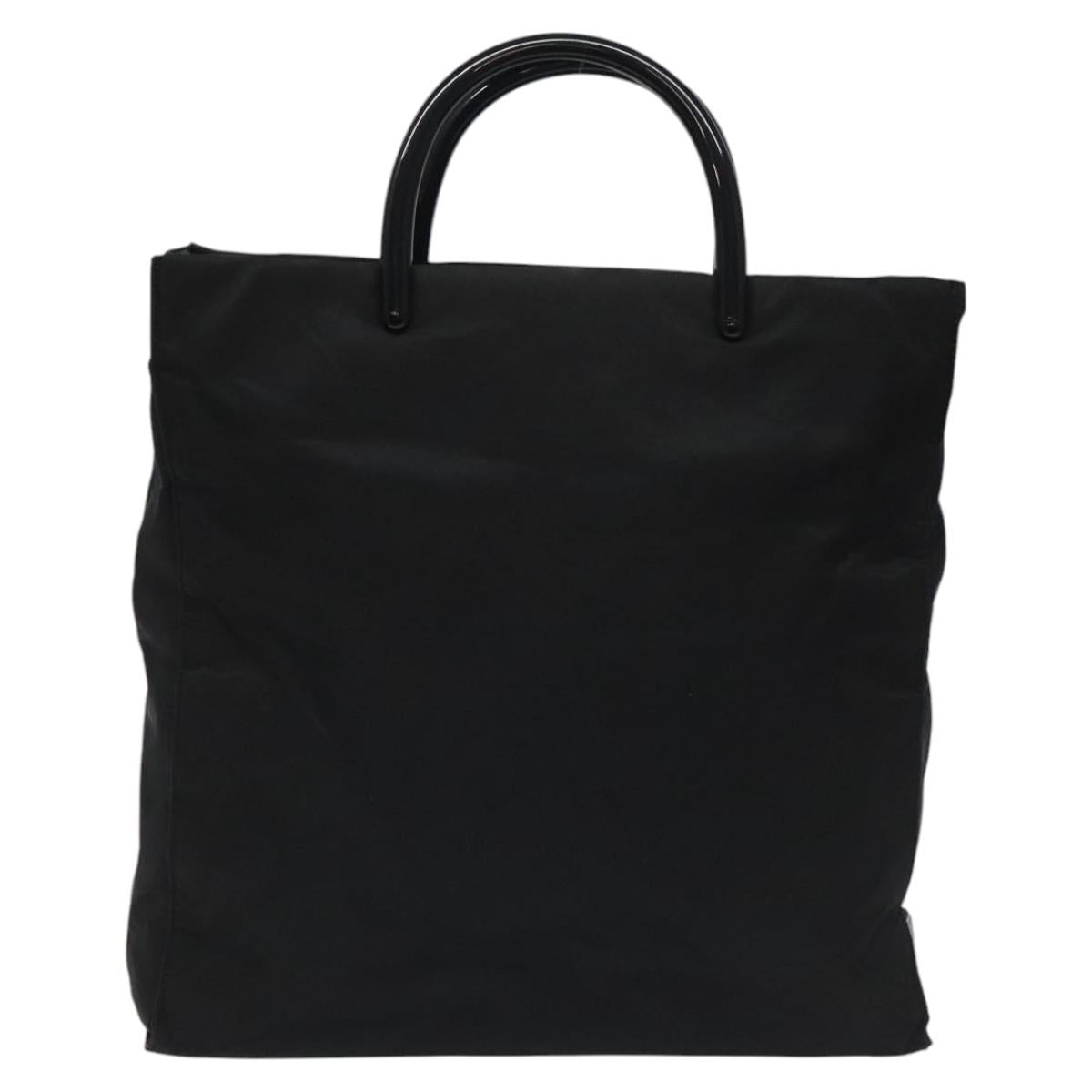 Prada Tessuto Black Synthetic Tote Bag (Pre-Owned)