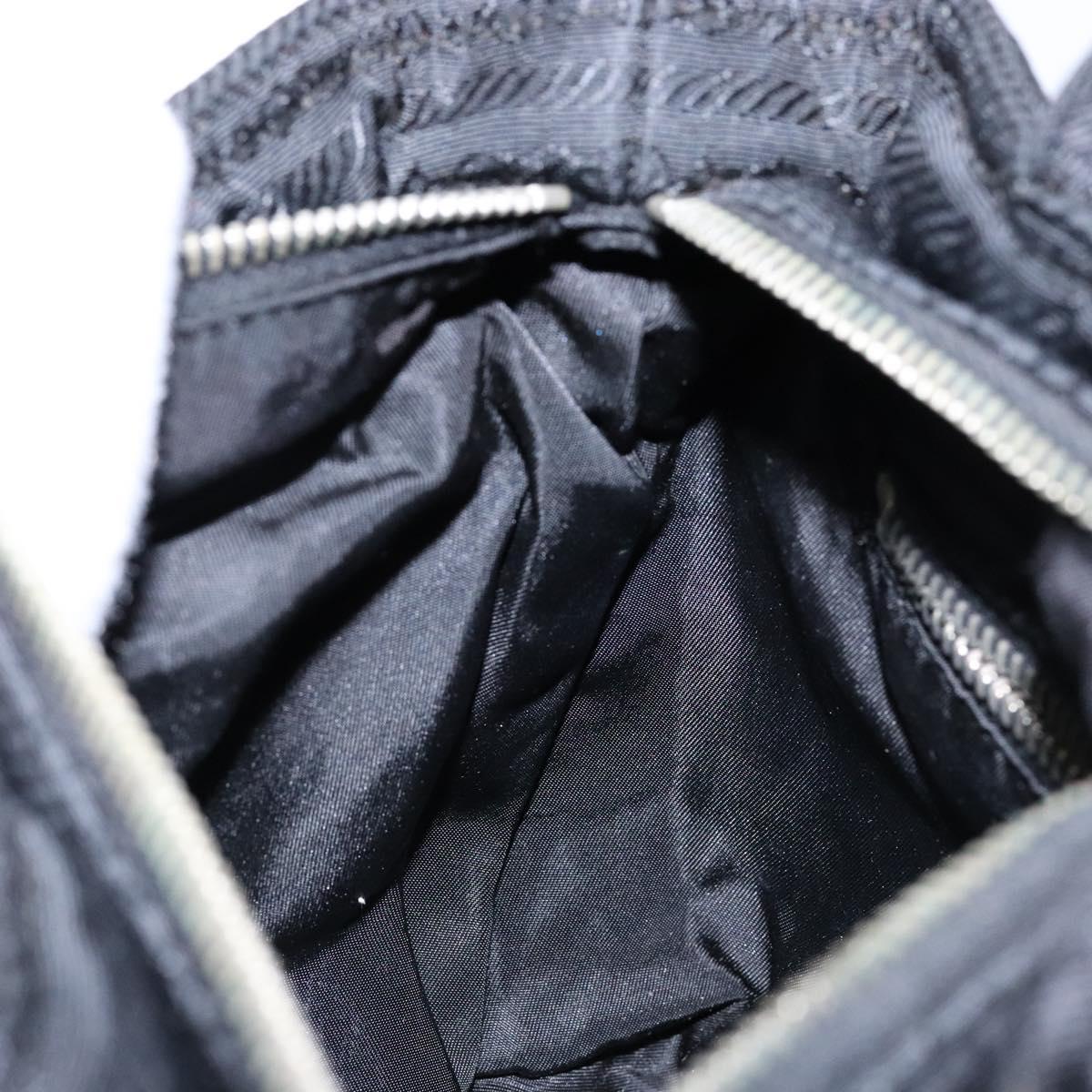 Prada Re-Nylon Black Nylon Handbag (Pre-Owned)