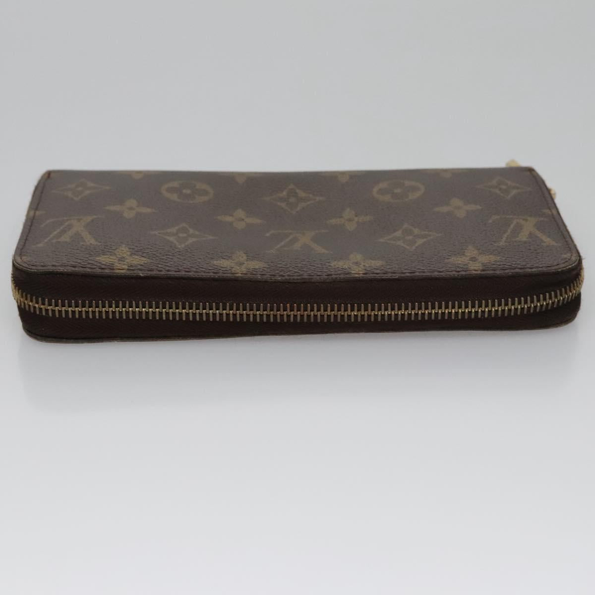 Louis Vuitton Zippy Wallet Brown Canvas Wallet (Pre-Owned)