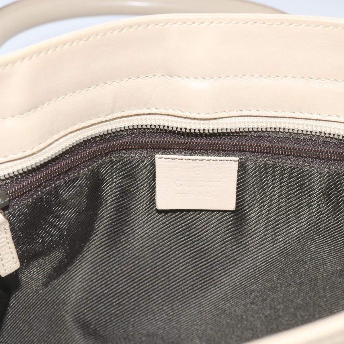 Gucci Gg Canvas Beige Canvas Tote Bag (Pre-Owned)