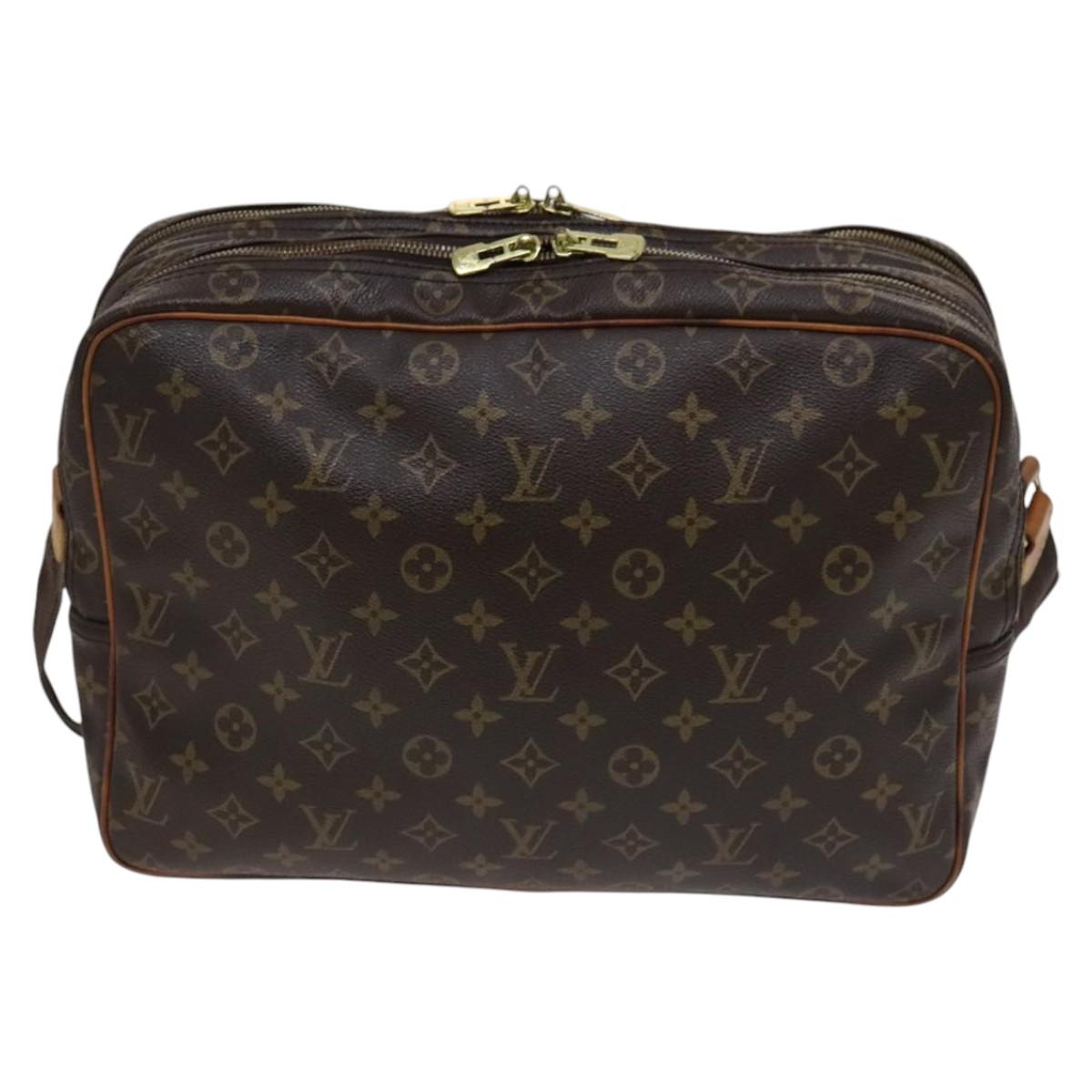 Louis Vuitton Reporter Brown Canvas Shoulder Bag (Pre-Owned)
