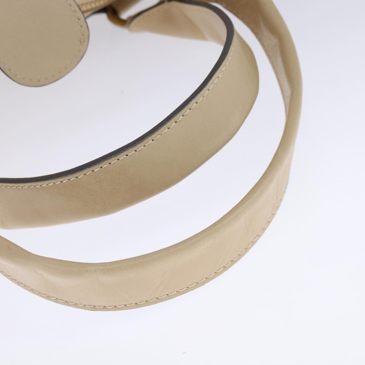 Chloé Bay Beige Leather Handbag (Pre-Owned)