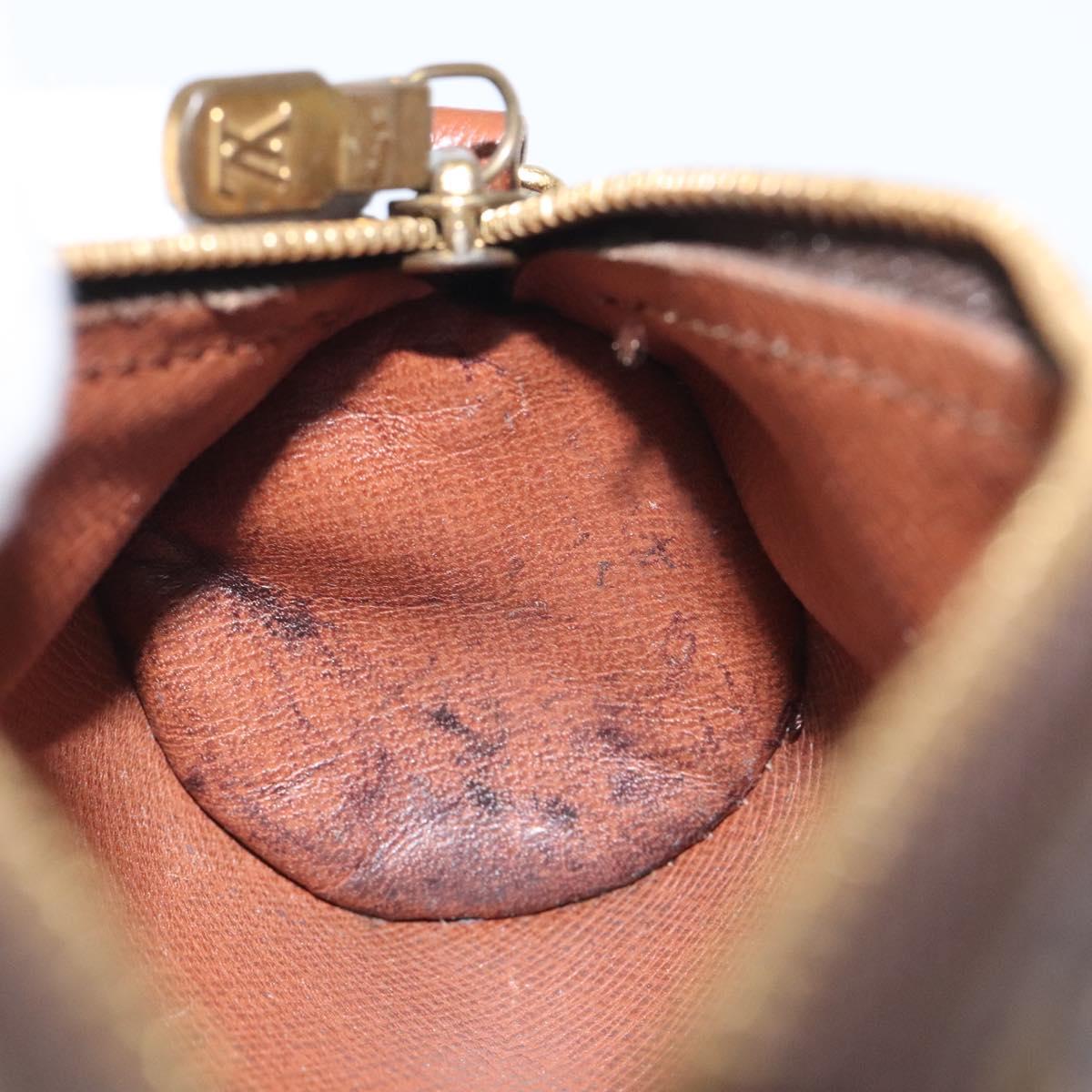Louis Vuitton Mini Baby Papillon Brown Canvas Clutch Bag (Pre-Owned)