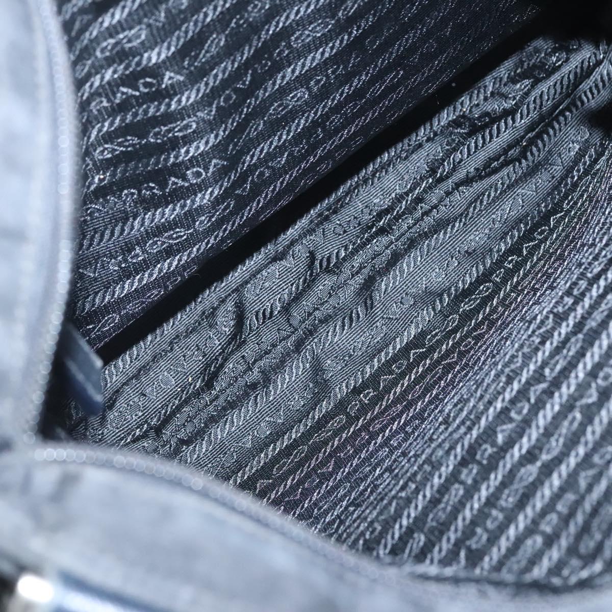Prada Tessuto Black Nylon Shoulder Bag (Pre-Owned)