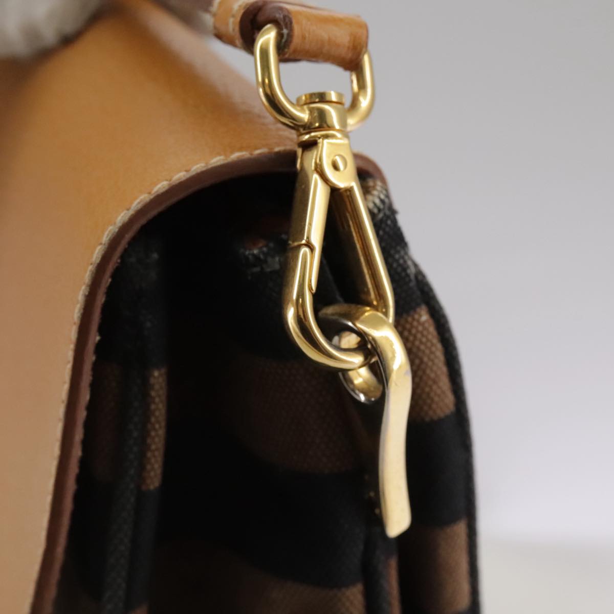 Prada Canapa Multicolour Canvas Shoulder Bag (Pre-Owned)