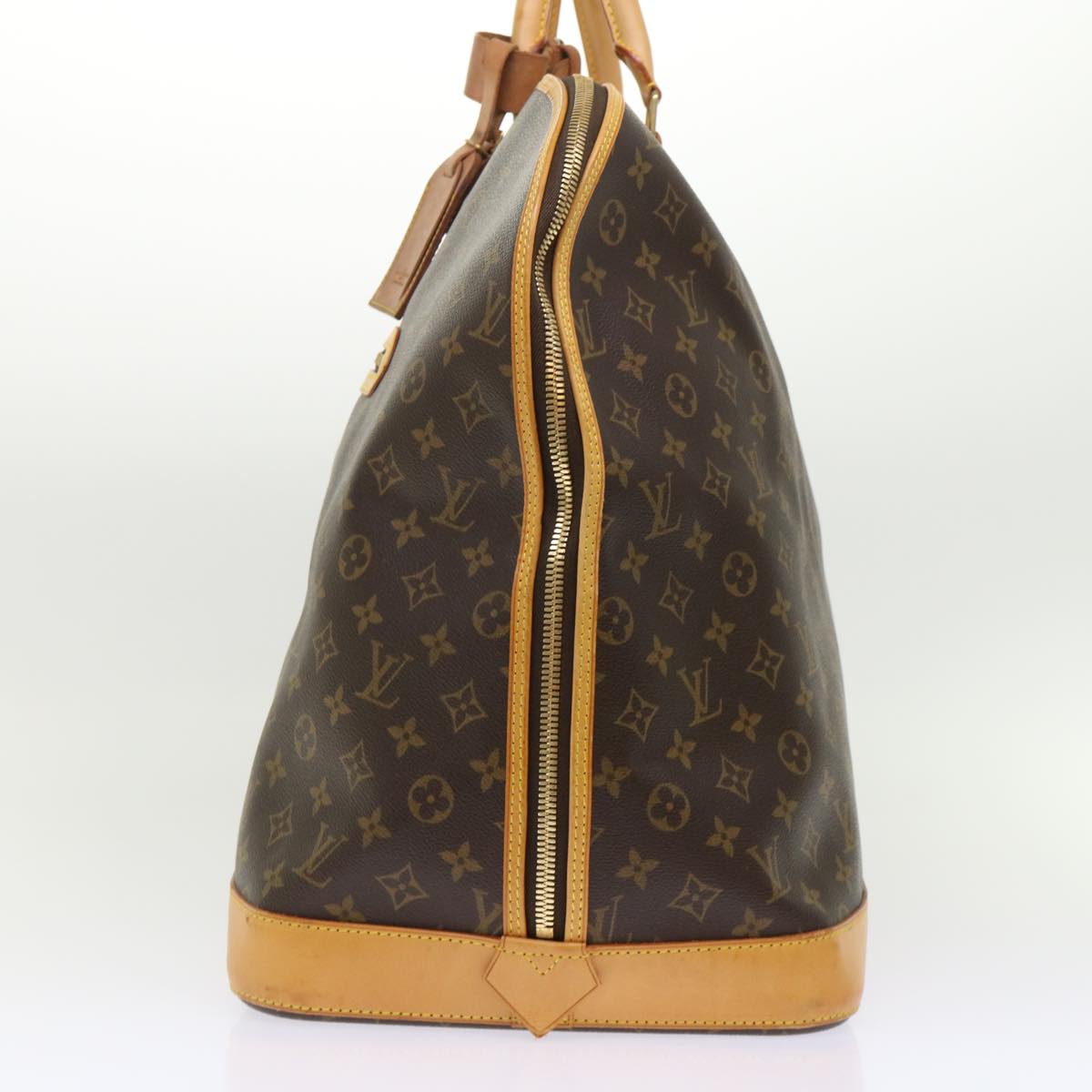 Louis Vuitton Alma Brown Canvas Travel Bag (Pre-Owned)